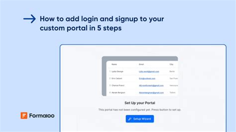 Login into Formaloo.
